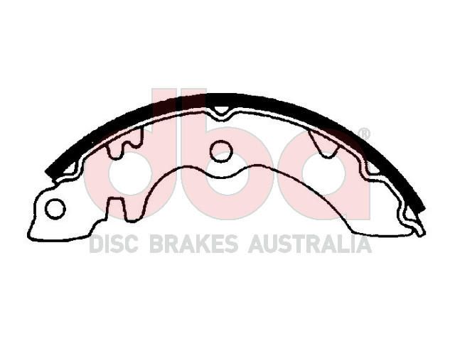 Street Series Brake Shoes [Suzuki Alto/Hatch 180mm] - TecDoc Only