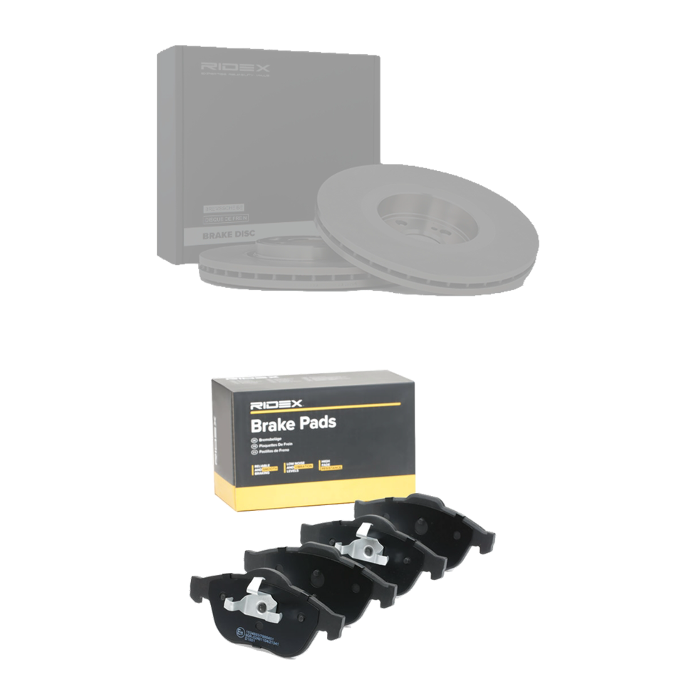 Remmenset, remschijf