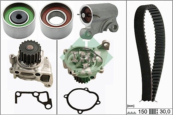 Water Pump & Timing Belt Kit 530 0519 30