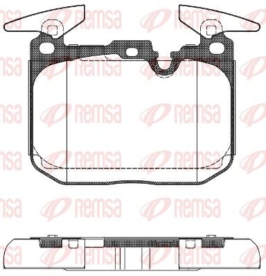 Premium Front Brake Pad Set Premium Front Brake Pad Set
