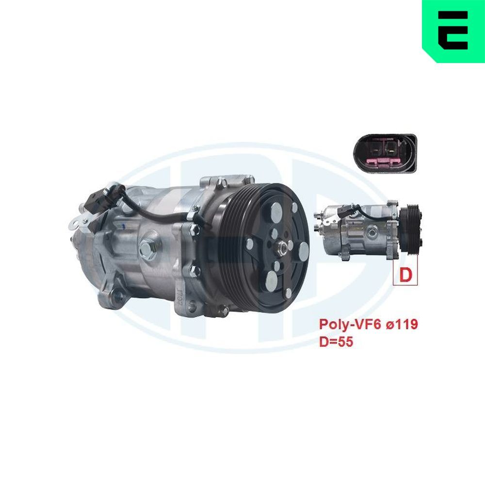 ERA 670030 - Kompressor, Klimaanlage
