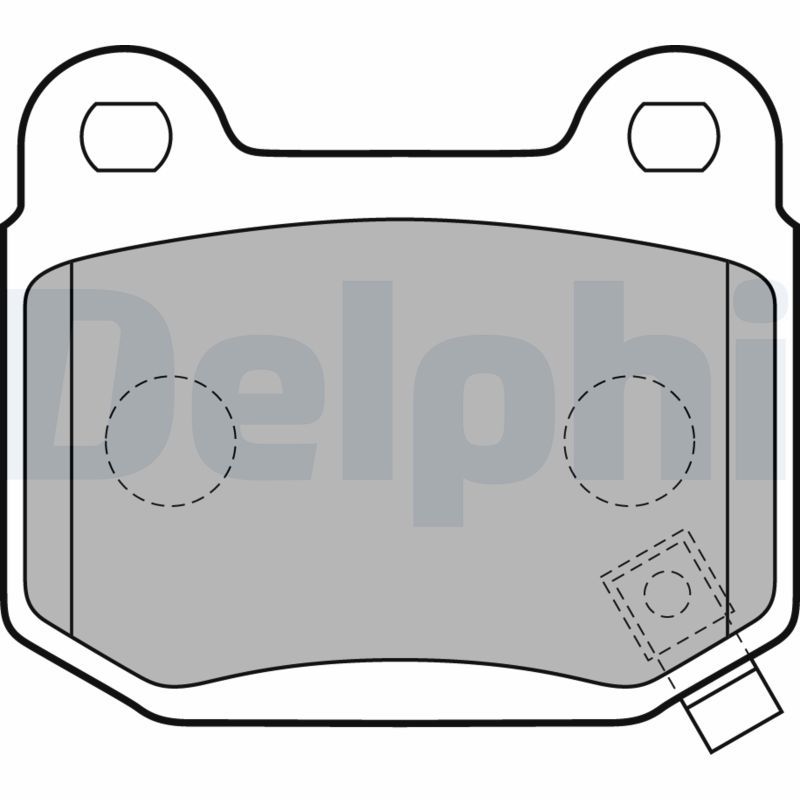 Brake Pad Set, disc brake LP1839