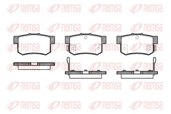 Brake Pad Set, disc brake 0325.32