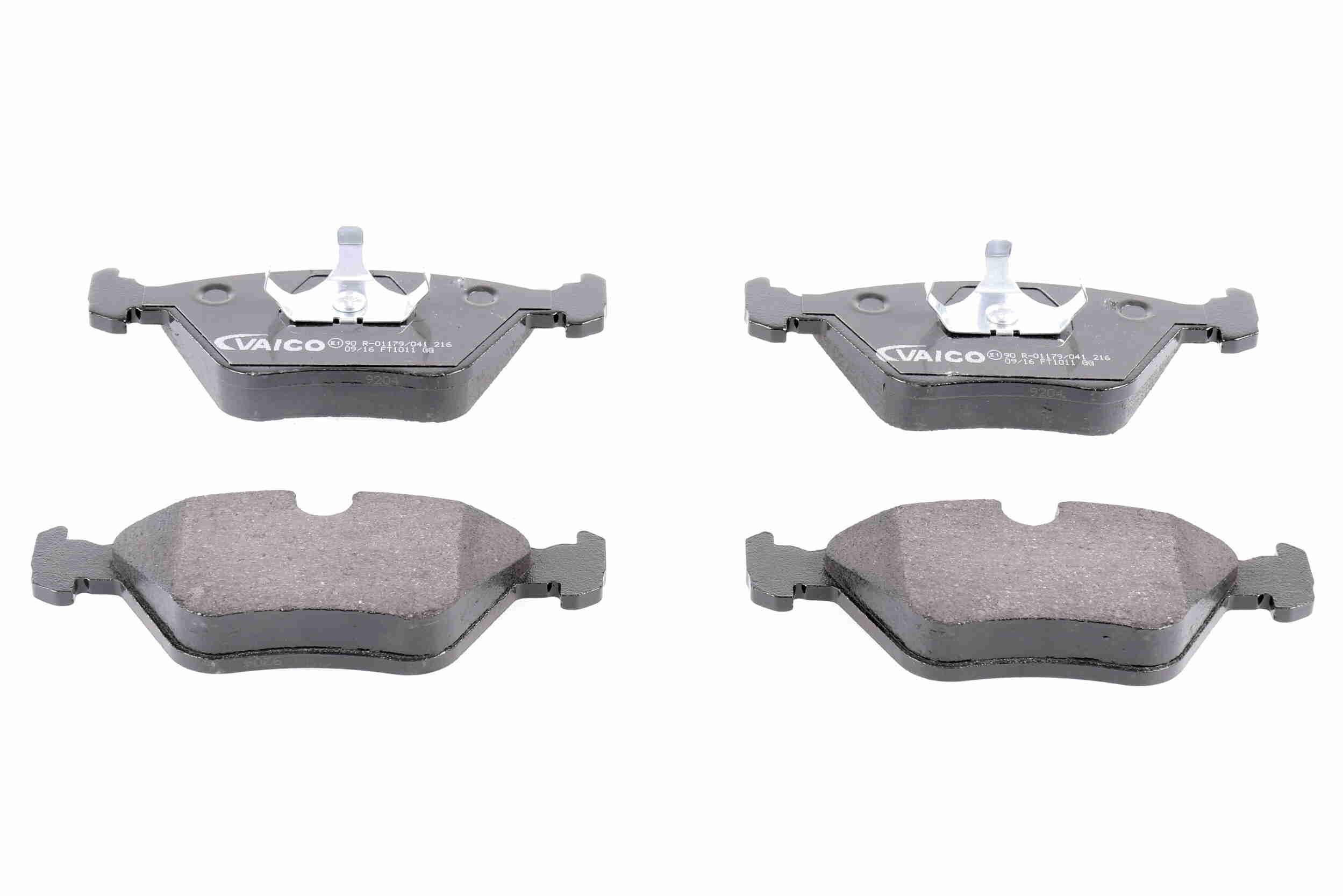 Bremsbelagsatz, Scheibenbremse