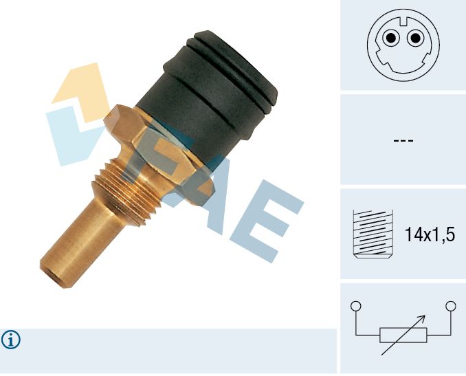 FAE 33280 - Sensor, K&uuml;hlmitteltemperatur