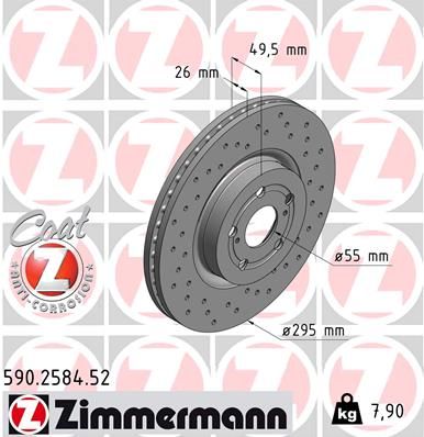 Brake Disc 590.2584.52