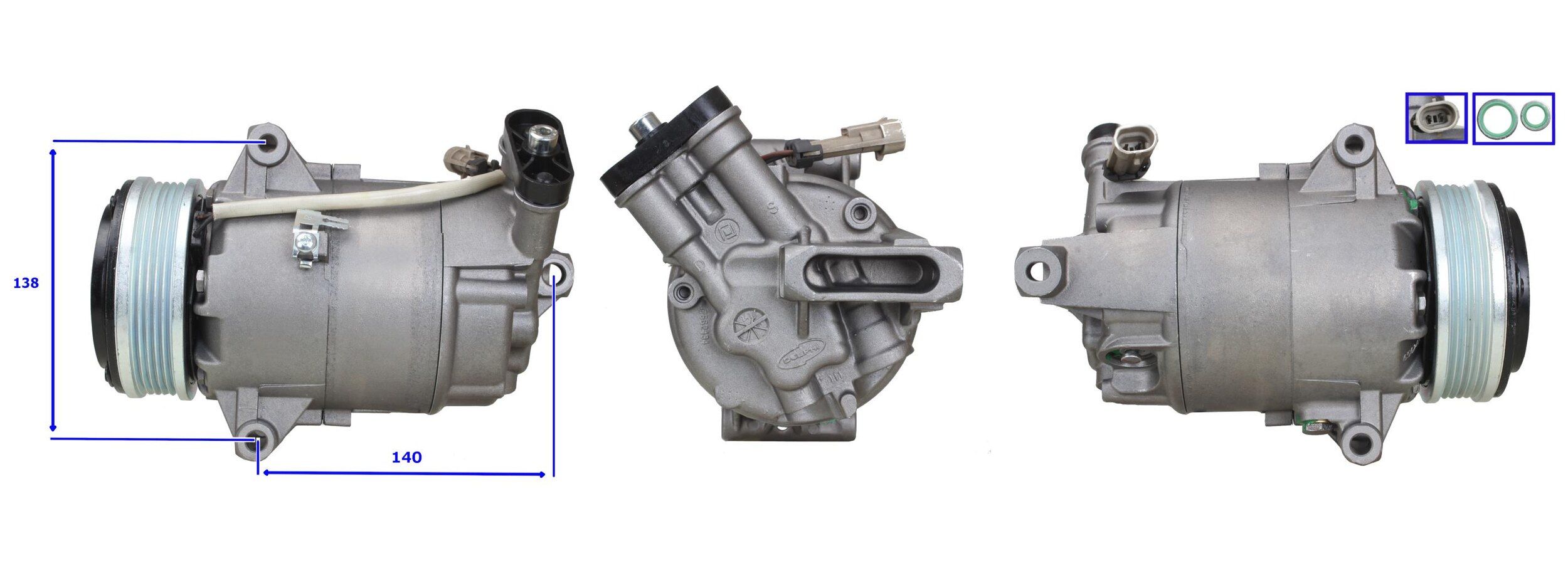 LUCAS ACP346 - Kompressor, Klimaanlage