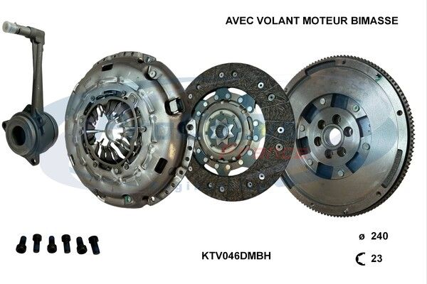 KIT DEMBRAYAGE  VOLANT MOTEUR BI-MASSE