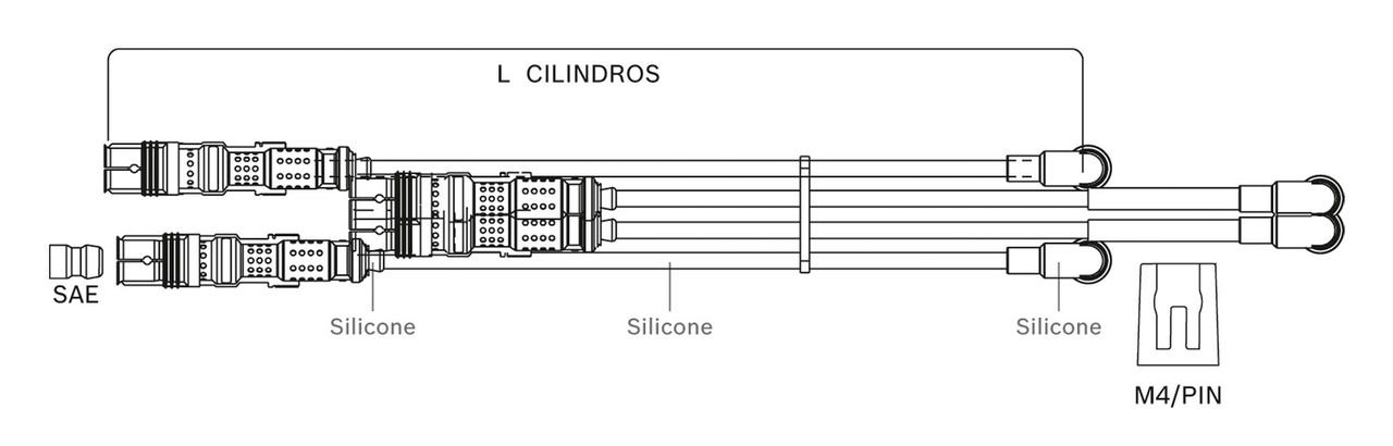 Juego de cables de encendido