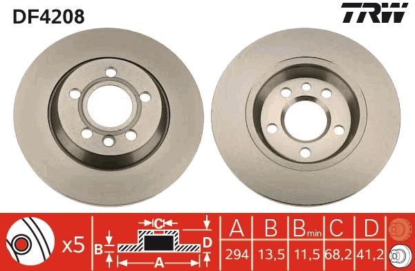 PAIRE DE DISQUES  9900