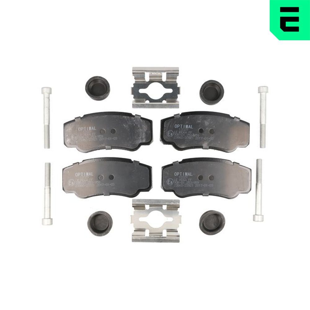 Brake Pad Set, disc brake 12029