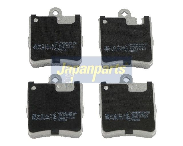 JAPANPARTS PP-0504AF - Bremsbelagsatz, Scheibenbremse
