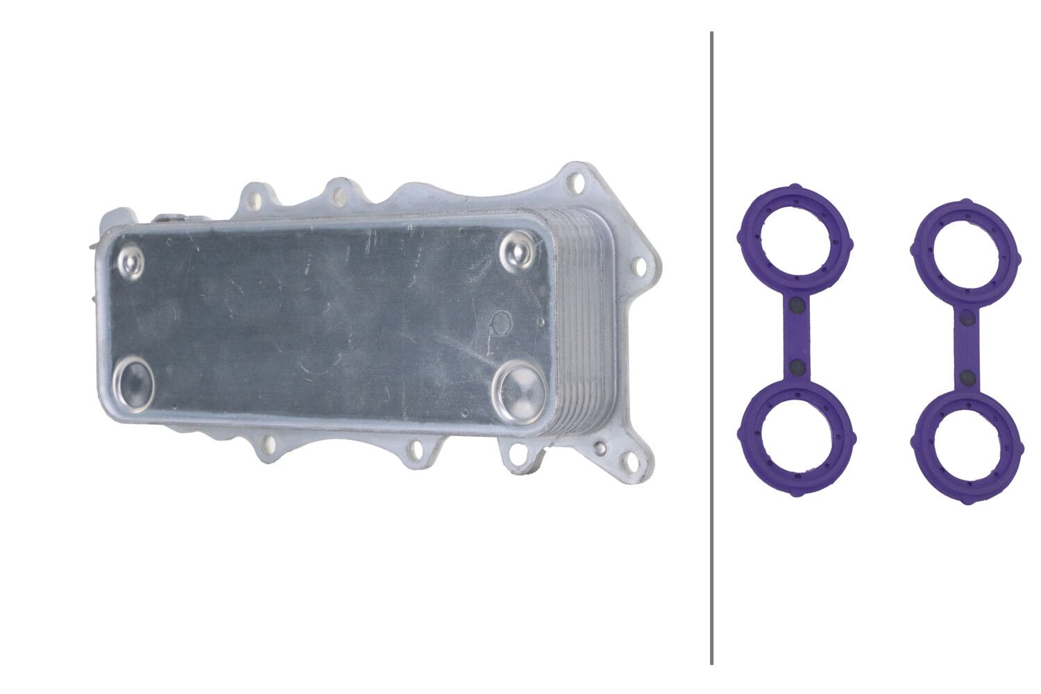 Hella 8MO 366 360-161 Ölkühler, Motoröl