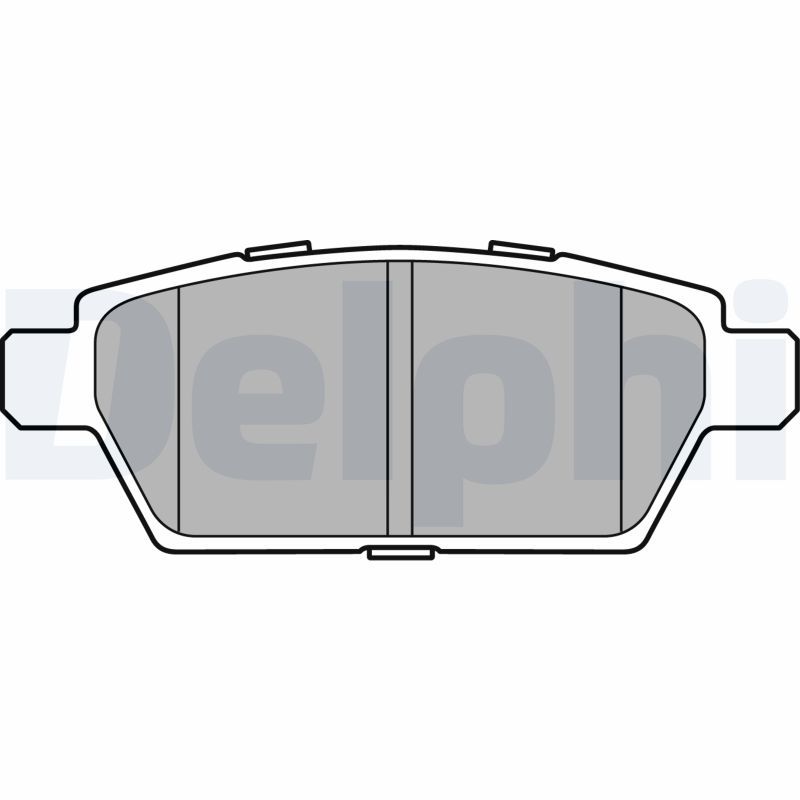 Brake Pad Set, disc brake LP2493