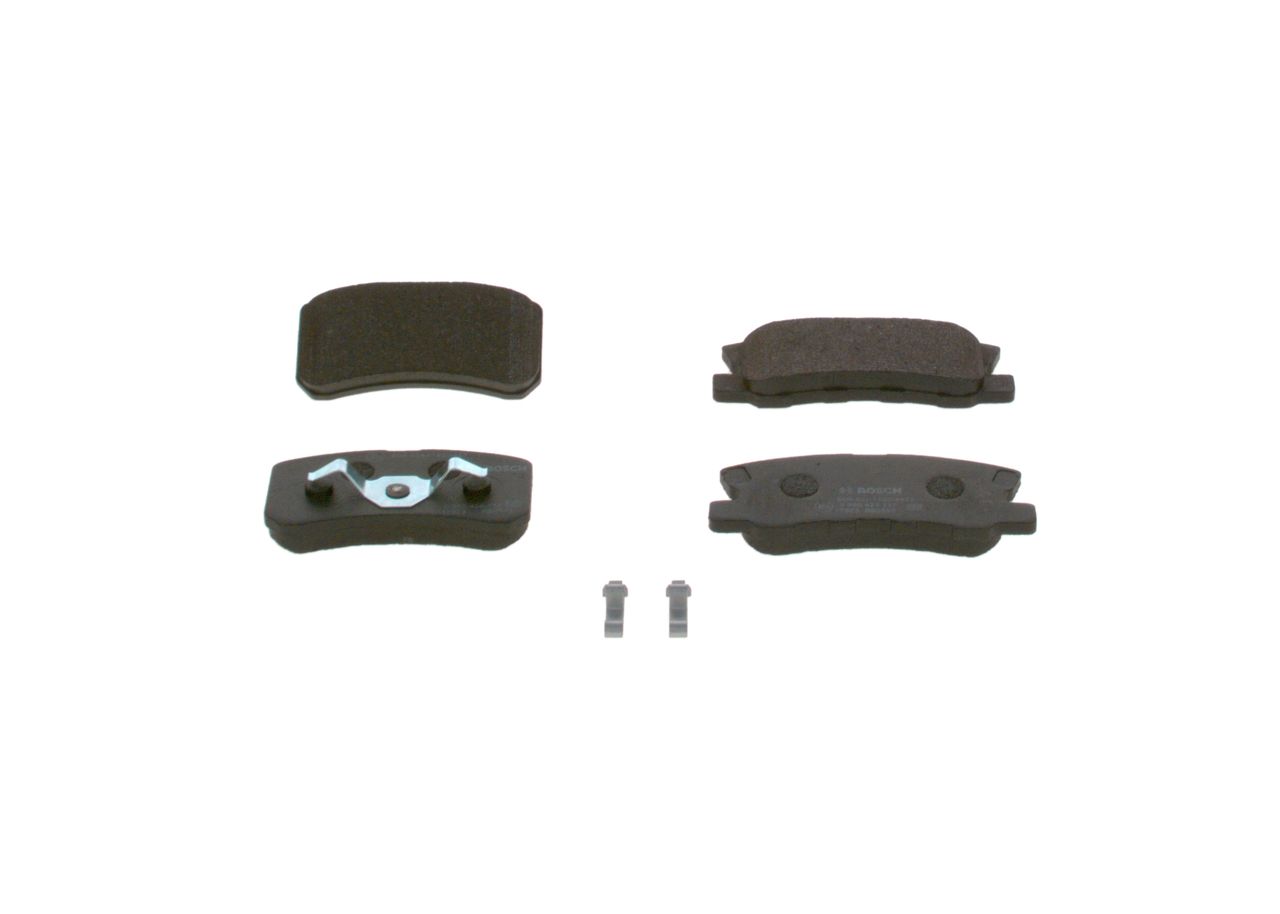 BOSCH 0 986 424 717 Brake Pad Set, disc brake