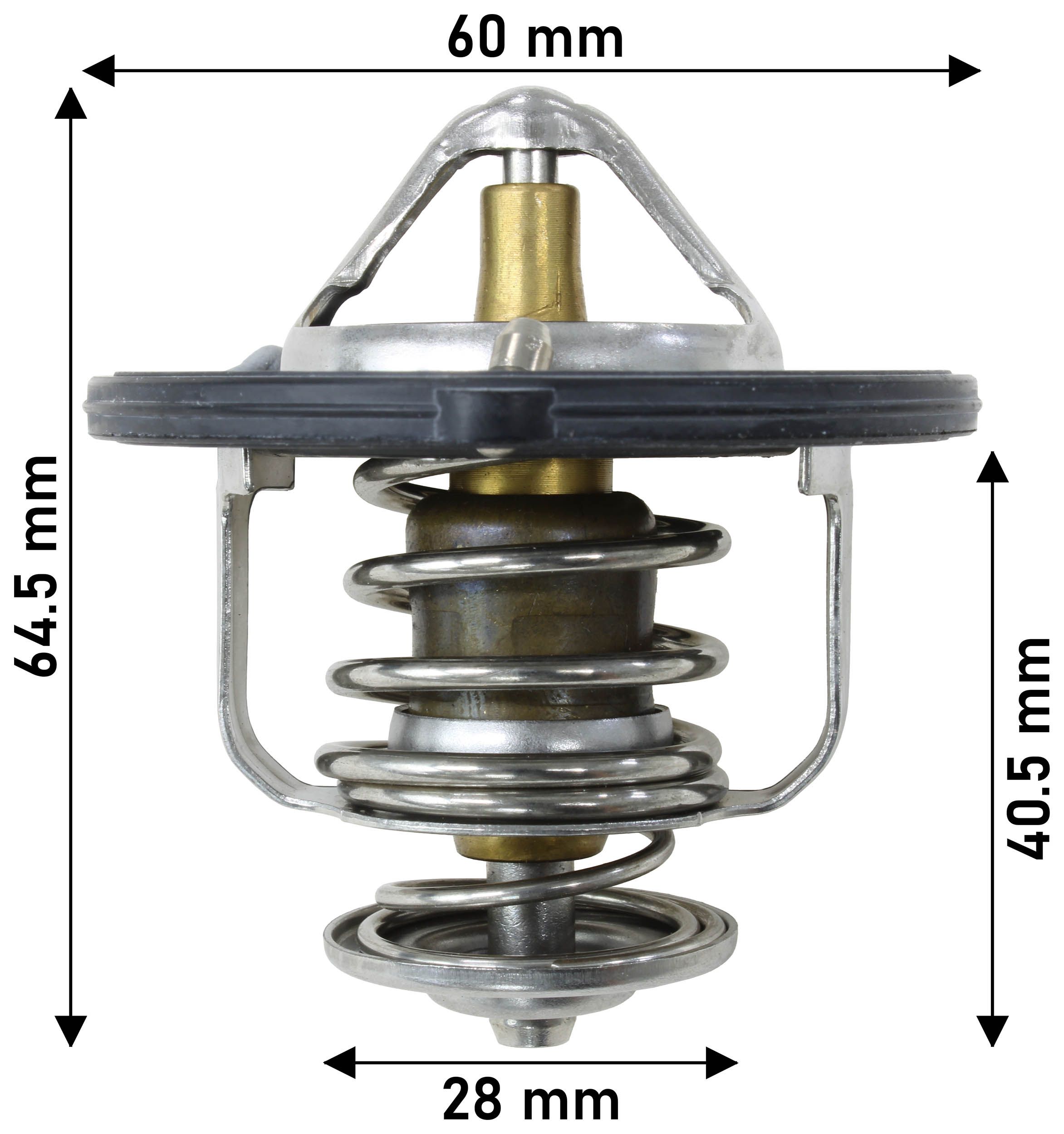 THERMOSTAT 56MM DIA 90C SUBARU - TecDoc Only