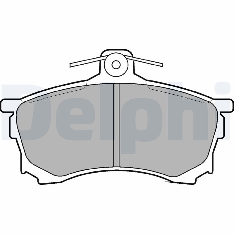 Brake Pad Set, disc brake LP992