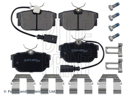 BLUE PRINT ADV184254 - Bremsbelagsatz, Scheibenbremse