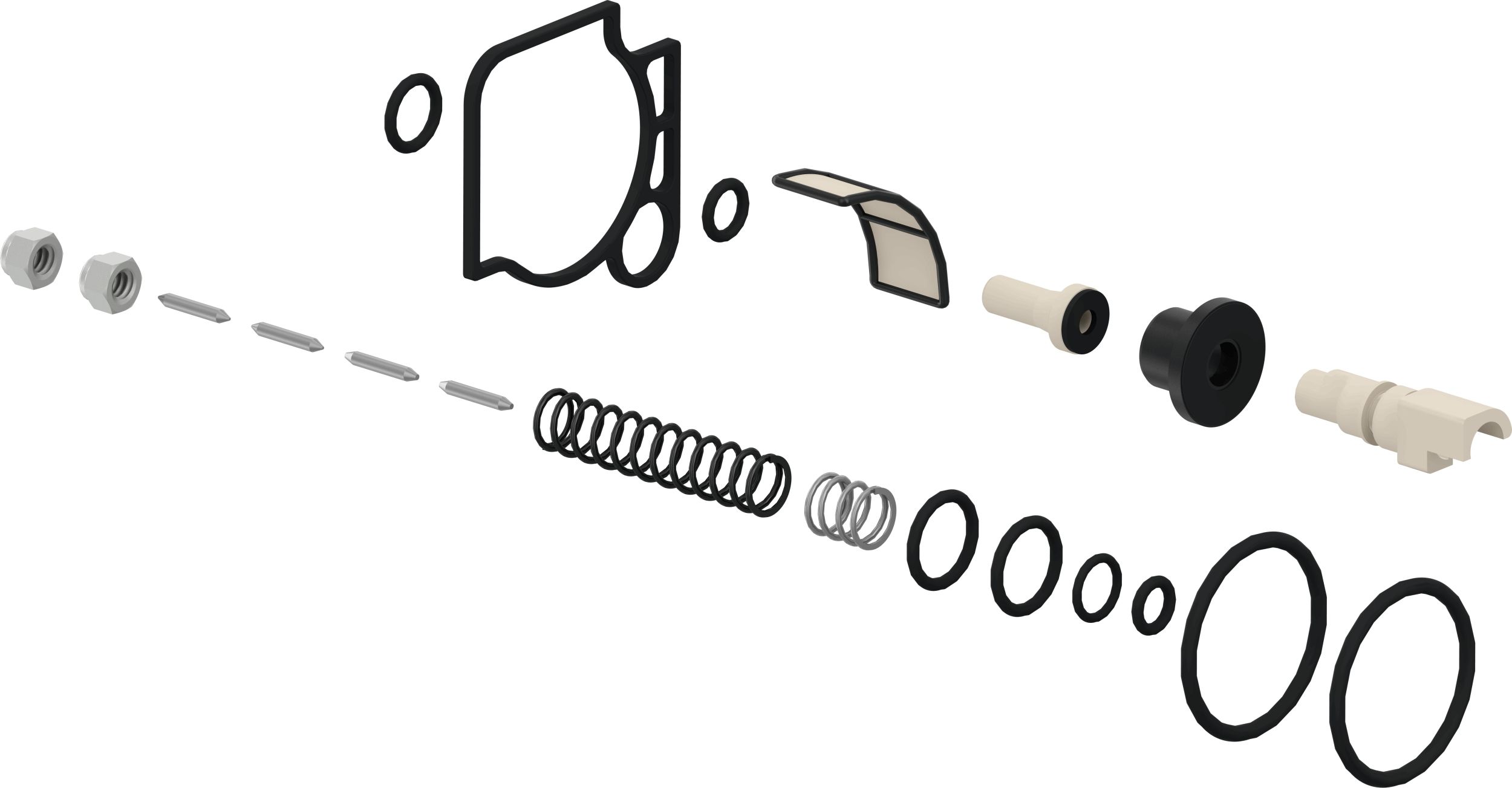 Kit reparación, válvula de freno (freno de estacionamiento)