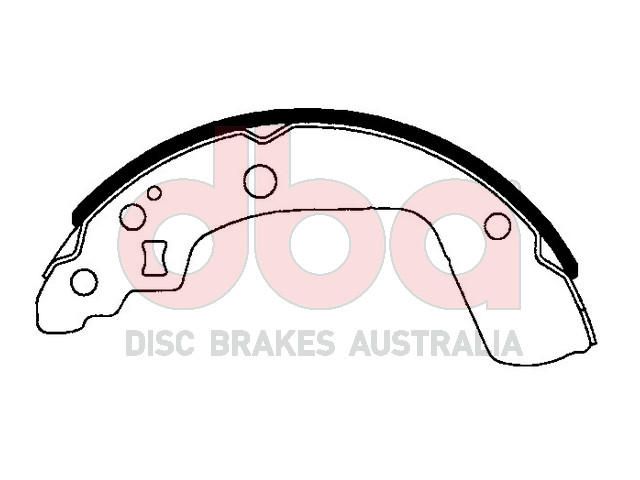 Street Series Brake Shoes [Suzuki Swift 2004-11 200mm] - TecDoc Only