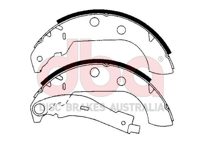 Street Series Brake Shoes [Peugeot 306/405 228.6mm] - TecDoc Only