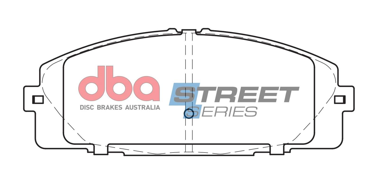 DBA SS STREET SERIES BRAKE PADS [ Toyota HI-Ace 2004-2014 F ] - TecDoc Only