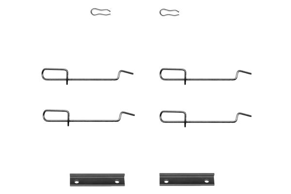 Accessory Kit, disc brake pad 1 987 474 197