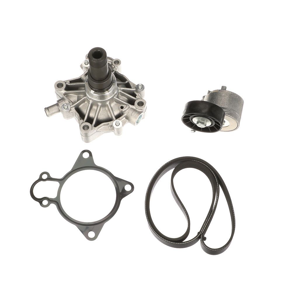 vandens siurblys + V formos rumbuotas diržas, komplektas