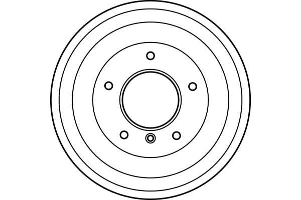 TRW BRAKE DRUM - TecDoc 2