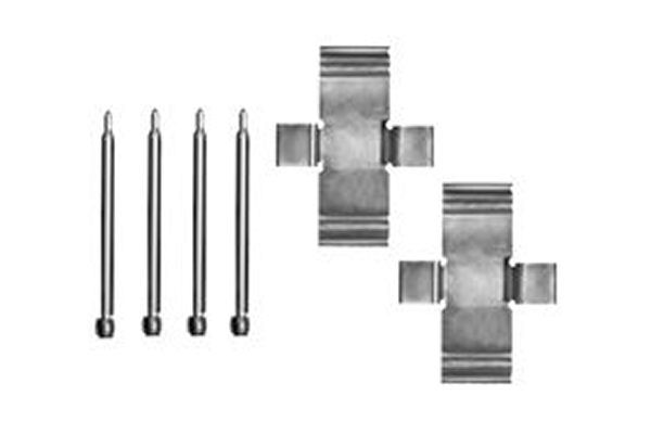 TRW PFK197 - Zubeh&ouml;rsatz, Scheibenbremsbelag