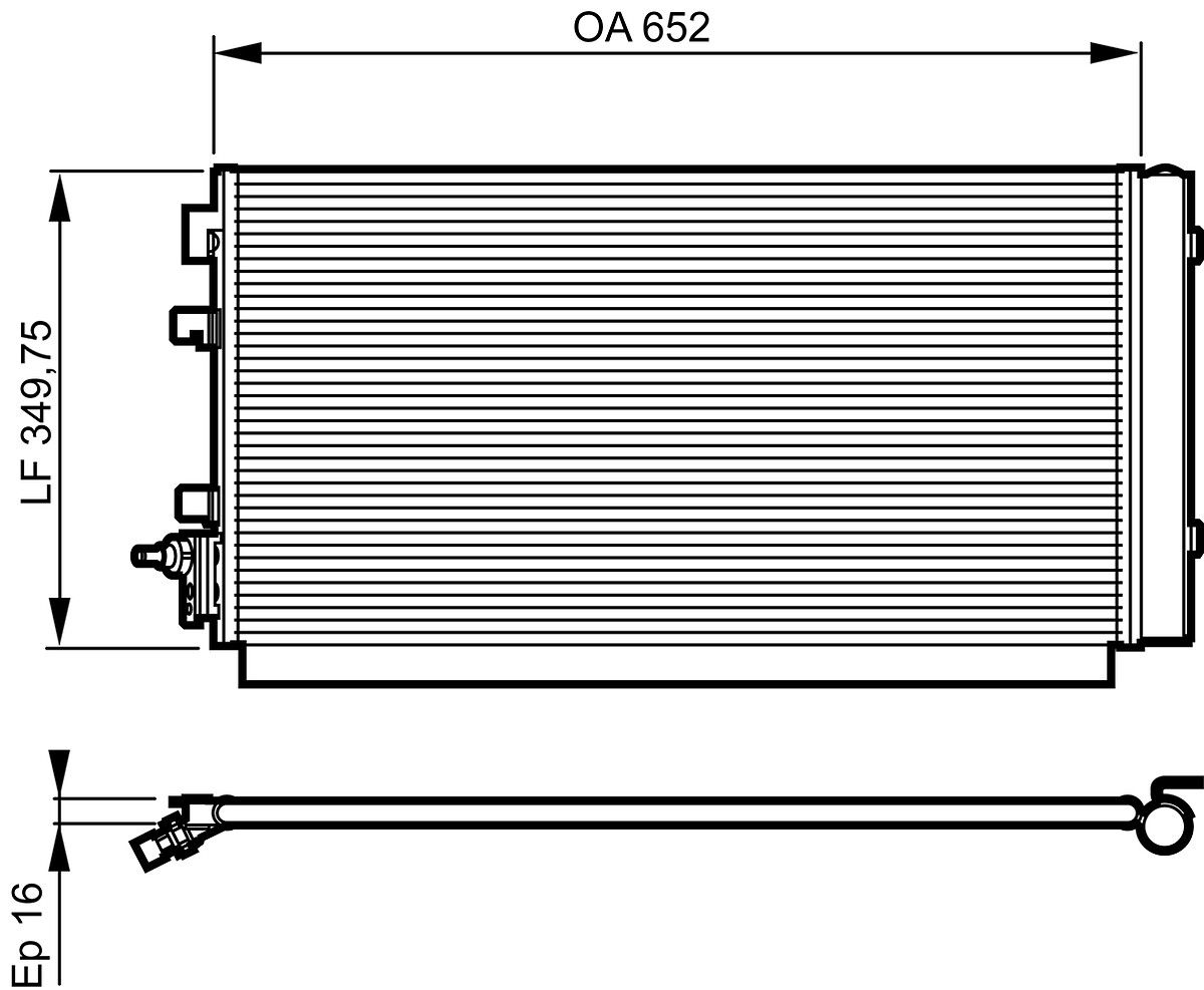 Kondensator, Klimaanlage