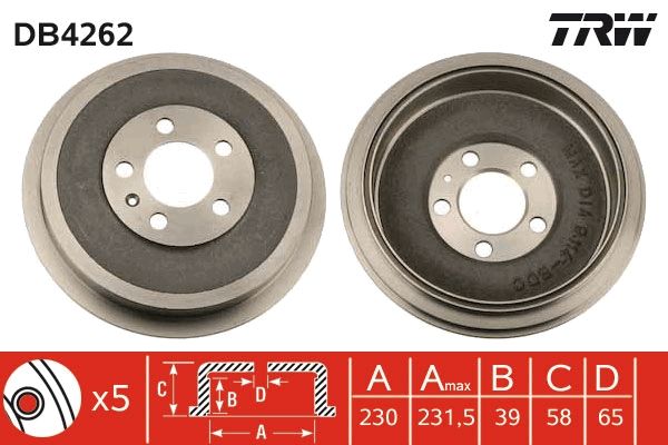 TAMBOUR DE FREIN  9900