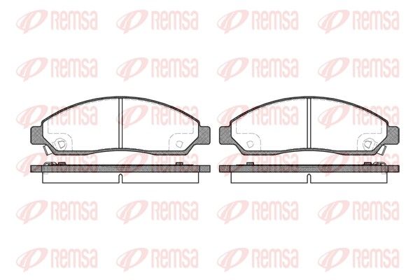 Premium Front Brake Pad Set Premium Front Brake Pad Set