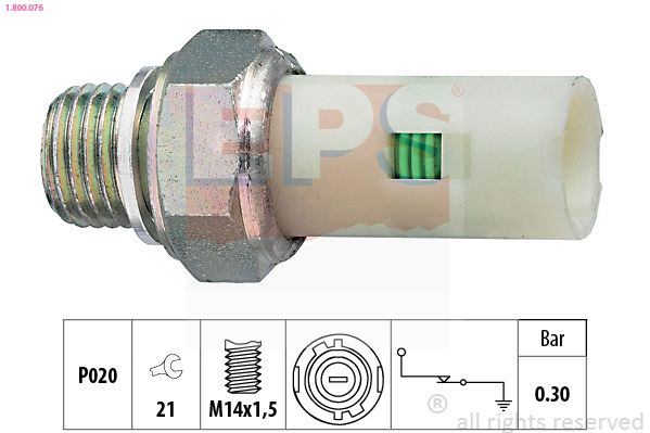 Oil Pressure Switch 1.800.076