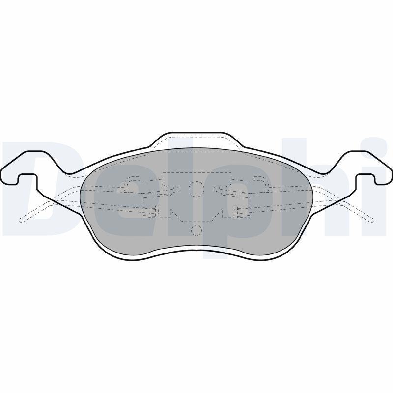 Brake Pad Set, disc brake LP1315