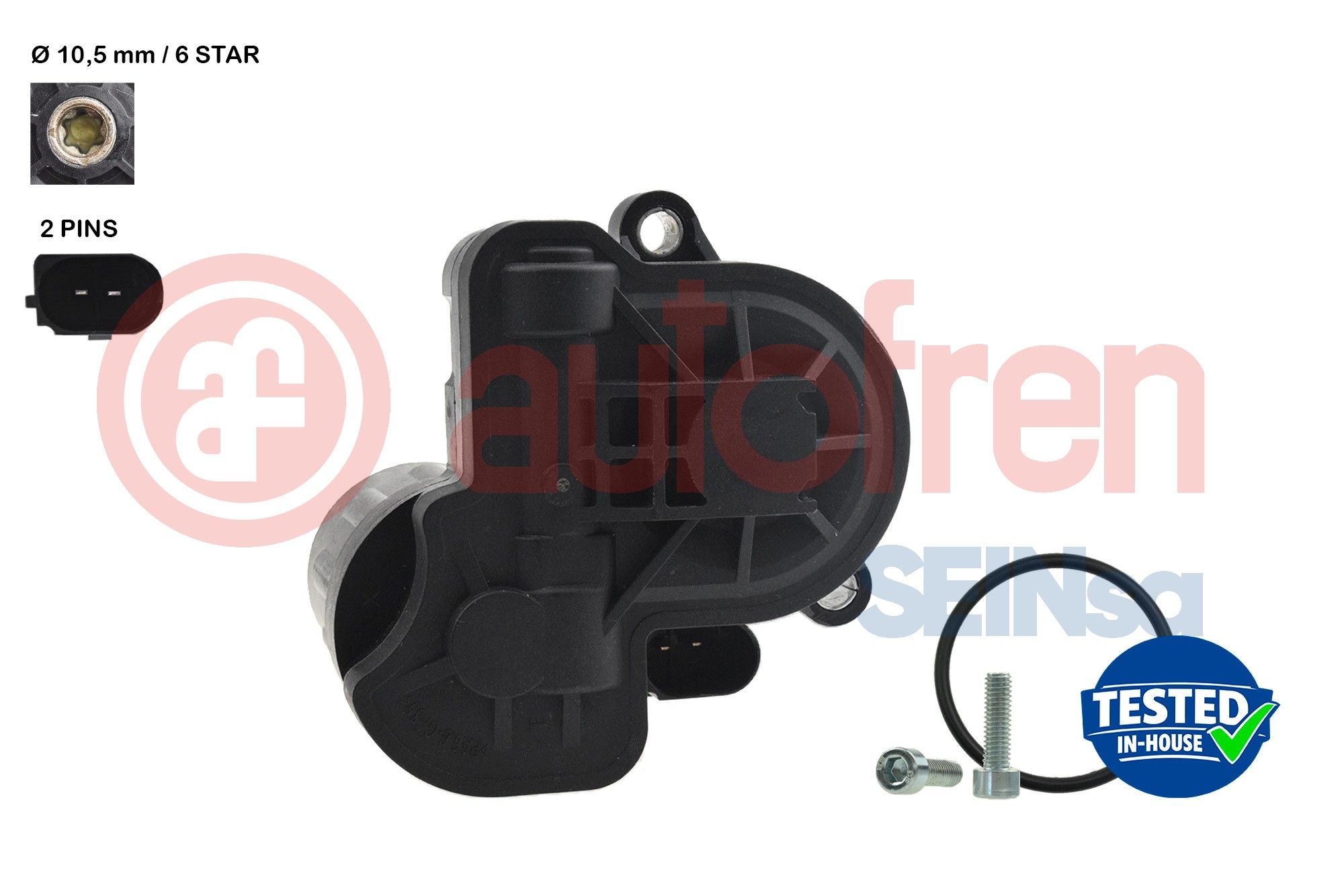 Stellelement, Feststellbremse Bremssattel