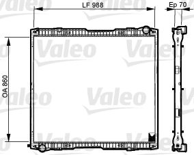 RADIATEUR RT SCANIA P-G-R-T  NET