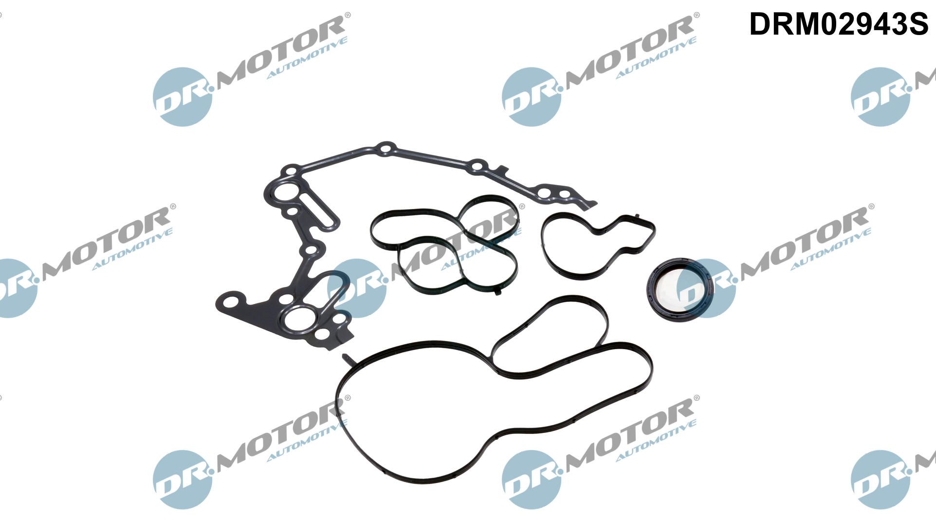 Dr.Motor Automotive DRM02943S Gasket Kit, crankcase