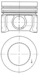 KOLBENSCHMIDT 41095600 Piston