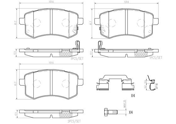 PROTON PREVE CR 13-15 (FRT) - TecDoc Only