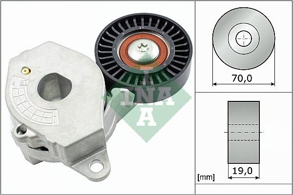 Belt Tensioner, V-ribbed belt 534 0545 10