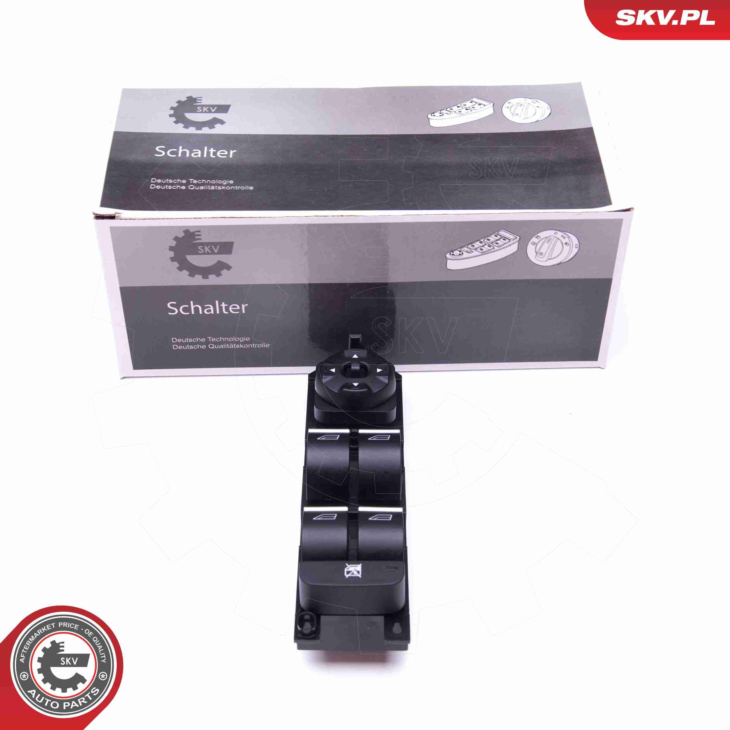 Schalter, Fensterheber