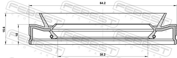 Wellendichtring, Differential Wellendichtring, Differential