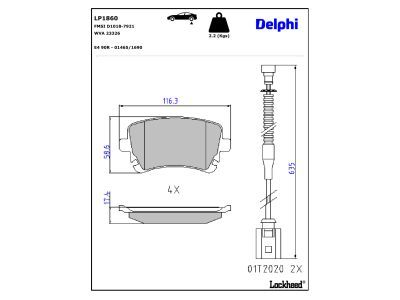 Bremsbelagsatz, Scheibenbremse