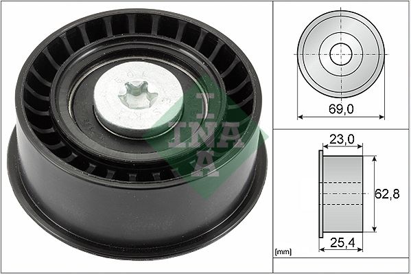 Deflection Pulley/Guide Pulley, timing belt 532 0033 10