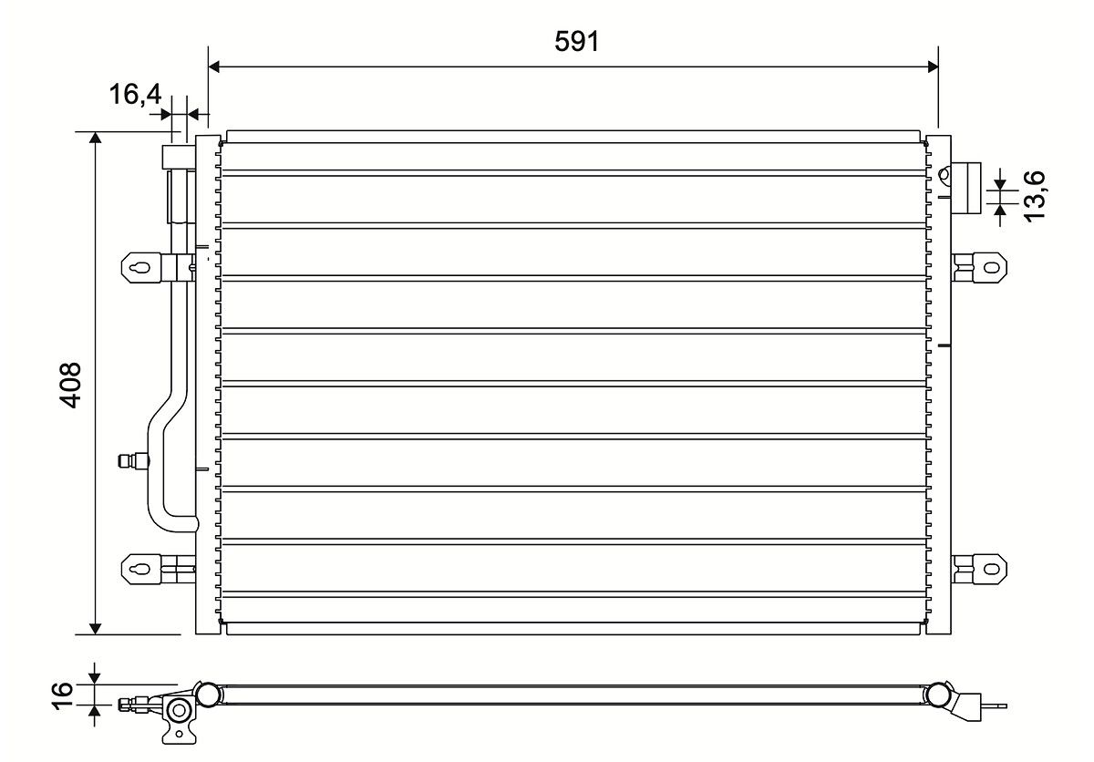 VALEO 817569 - Kondensator, Klimaanlage