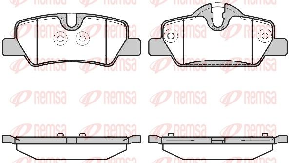 Premium Rear Brake Pad Set Premium Rear Brake Pad Set