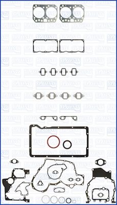 Juego completo de empaques, motor