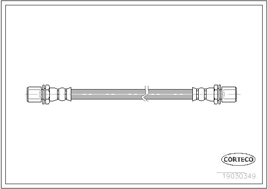 FLEXIBLE DE FREIN TOYOTA STARLET  0705