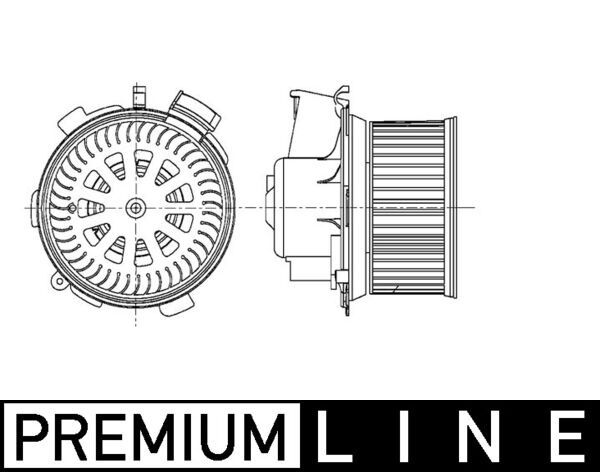 Interior Blower AB 66 000P